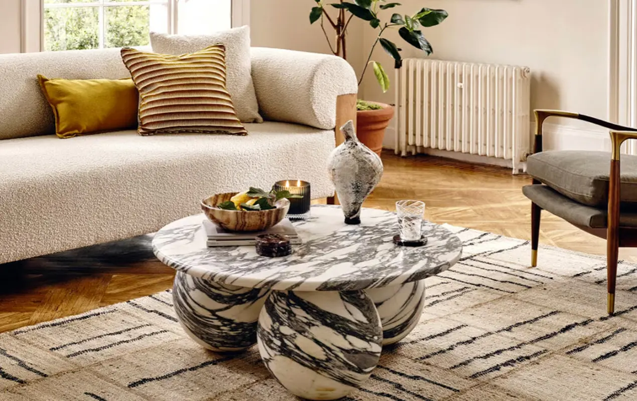 Incorporating Marble Stone Coffee Tables into Your Decor