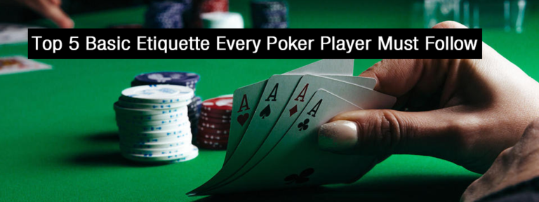 Top 5 basic etiquette every poker player must follow | lets be game changers | page 1943 Top 5 basic etiquette every poker player must follow | lets be game changers | page 1943 lets be game changers