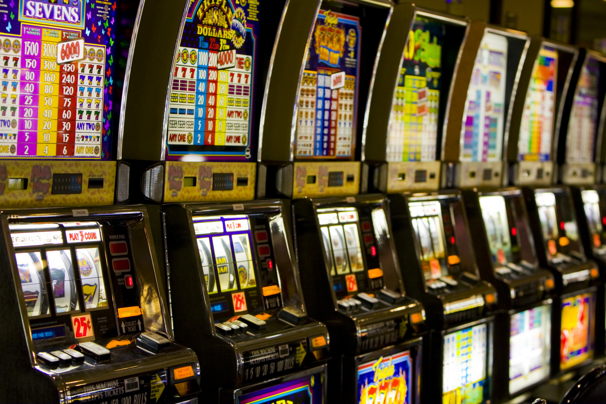 how to find the winning slot machine