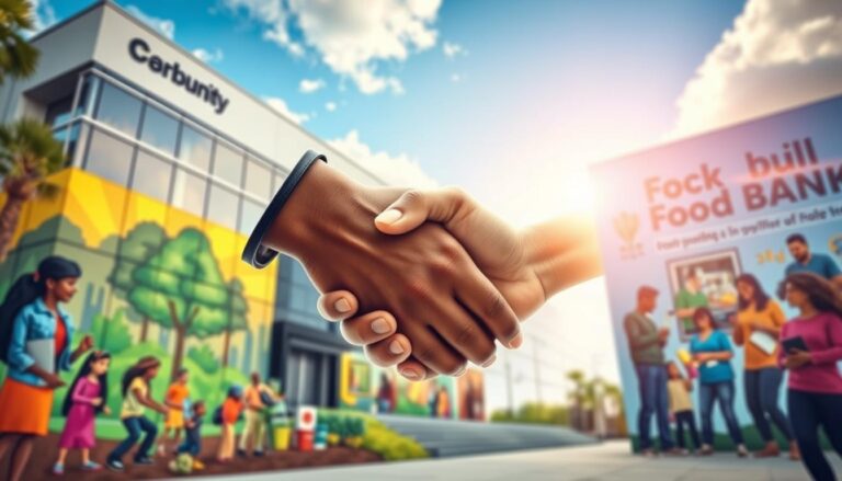 corporate charity partnership